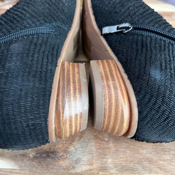 L34 Linden Women's Comfy Leather Winter Booties Sz 40EU / 9-9.5US in Black - Picture 9 of 11